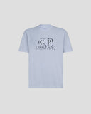 C.P. Company 1020 Jersey Patch Logo T-shirt SKY