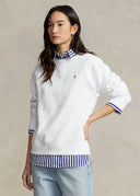 sweat Ralph Lauren col rond en molleton Enregistrer dans les favoris