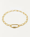Bracelet Lock pure torsadé NILAI
