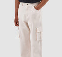 pantalon Arte ETER DETAIL POCKET - CREAM