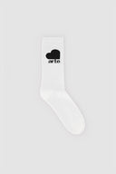 HEART LOGO SOCKS - WHITE Arte