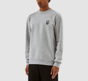 sweat Arte CONRAD HEART LOGO CREWNECK - GREY