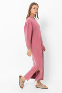 robe Ame Galvani Sweatshirt Dress | Berry Pink