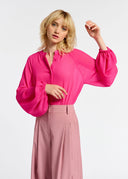Chemise fuchsia décontractée Essentiel
