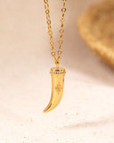 collier NILAI romy corne