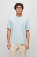 T-SHIRT OVERSIZE EN JERSEY DE COTON AVEC LOGO BRODÉ BOSS