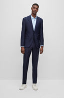 CHEMISE SLIM FIT EN JERSEY STRETCH ITALIEN TEXTURÉ DE HAUTE QUALITÉ Boss