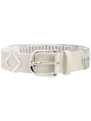 ceinture Marant Etoile tehora chalk silver