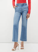 jeans Liu Jo évasé avec foulard