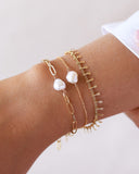 Bracelet Perla dore NILAI