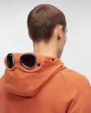 Diagonal Raised Fleece Goggle Hoodie C.P. Company