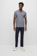 POLO EN PIQUÉ DE COTON OXFORD AVEC LOGO BRODÉ Boss