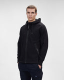 Diagonal Raised Fleece Goggle Hoodie C.P. Company