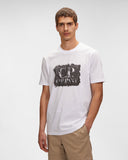 30/1 Jersey Graphic Large Logo Print T-shirt C.P. Company