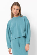 sweat Ame Harleen Sweatshirt | North Sea Blue