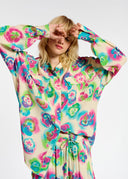 Chemise oversize à imprimé fleuri Essentiel
