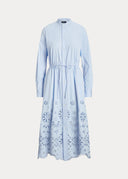 robe Ralph Lauren broderie anglaise en coton
