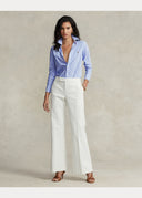 chemise Ralph Lauren Oxford coton piqué rayé