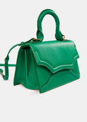 Sac de sortie en faux cuir vert Essentiel