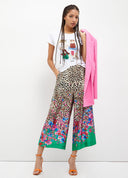 pantalon Liu Jo palazzo avec imprimé