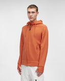 Diagonal Raised Fleece Goggle Hoodie C.P. Company
