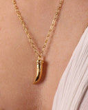 collier NILAI romy corne