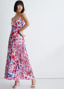 robe Liu Jo à fleurs en satin