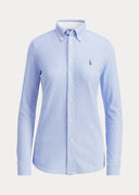 chemise Ralph Lauren Oxford coton piqué rayé