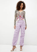 pull Liu Jo animalier avec fleurs