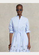 robe Ralph Lauren broderie anglaise en coton