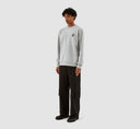 sweat Arte CONRAD HEART LOGO CREWNECK - GREY