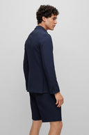 VESTE SLIM FIT EN SEERSUCKER AVEC STRETCH DE HAUTE QUALITÉ Boss