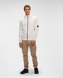 Cotton Mixed Hooded Cardigan C.P. Company