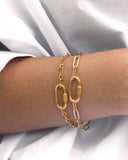 Bracelet Lock pure torsadé NILAI