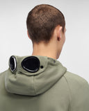 Diagonal Raised Fleece Goggle Hoodie C.P. Company