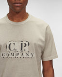 1020 Jersey Patch Logo T-shirt C.P. Company grey