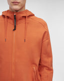 Diagonal Raised Fleece Goggle Hoodie C.P. Company