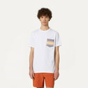 t-shirt K-Way ROS POCKET