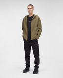 Diagonal Raised Fleece Goggle Hoodie C.P. Company