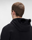 Diagonal Raised Fleece Goggle Hoodie C.P. Company