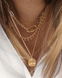 Collier Lock pure dore NILAI
