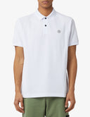 polo Stone Island white