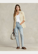 debardeur Ralph Lauren col en V torsadé en coton