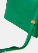 Sac de sortie en faux cuir vert Essentiel