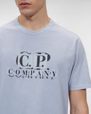 C.P. Company 1020 Jersey Patch Logo T-shirt SKY