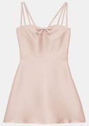 robe Tara Jarmo  Rosabel nude en satin