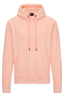 SWEAT À CAPUCHE COUPE DÉCONTRACTÉE EN COTON MÉLANGÉ AVEC LOGO BRODÉ BOSS
