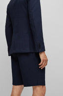 VESTE SLIM FIT EN SEERSUCKER AVEC STRETCH DE HAUTE QUALITÉ Boss