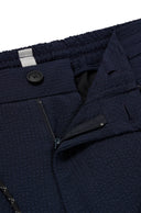 PANTALON SLIM FIT EN SEERSUCKER AVEC STRETCH DE HAUTE QUALITÉ Boss