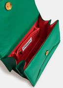 Sac de sortie en faux cuir vert Essentiel